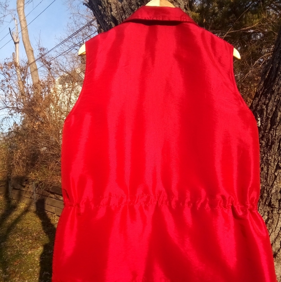 Coldwater Creek Metallic Sleeveless Jacket - Picture 5 of 5